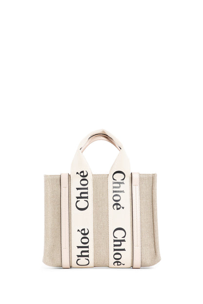 CHLOÉ WOMAN BEIGE TOTE BAGS