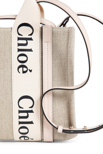 CHLOÉ WOMAN BEIGE TOTE BAGS