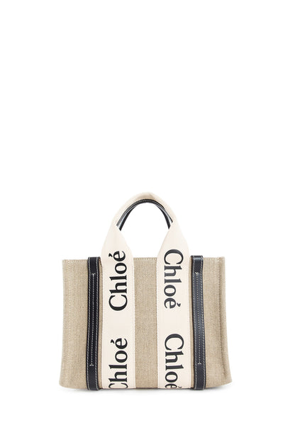 CHLOÉ WOMAN BEIGE TOTE BAGS