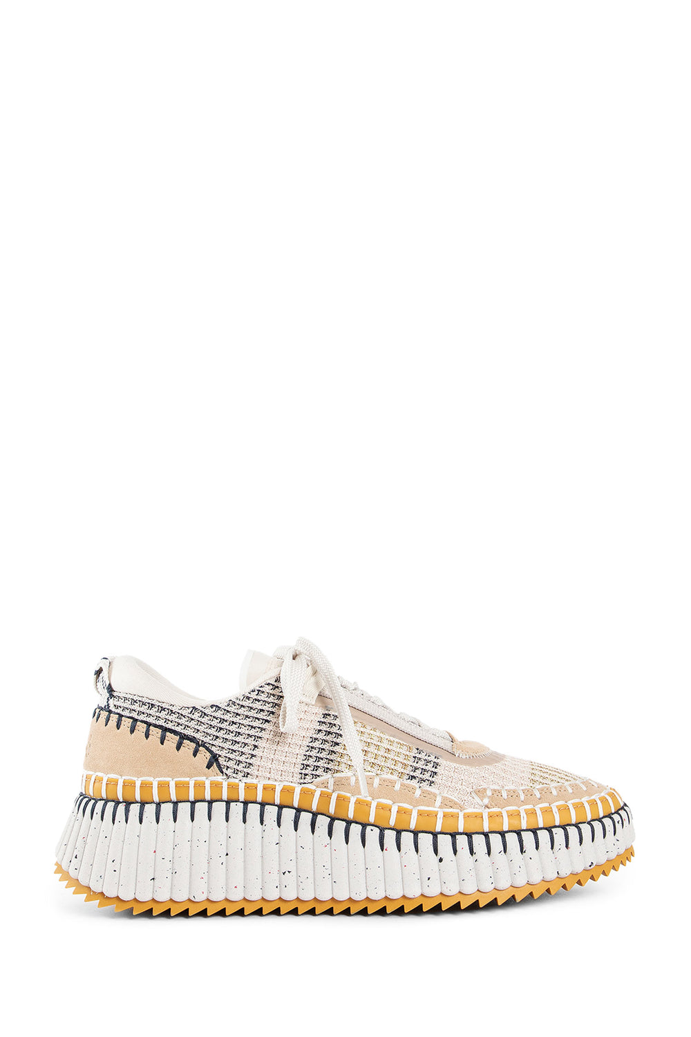 CHLOÉ WOMAN BEIGE SNEAKERS