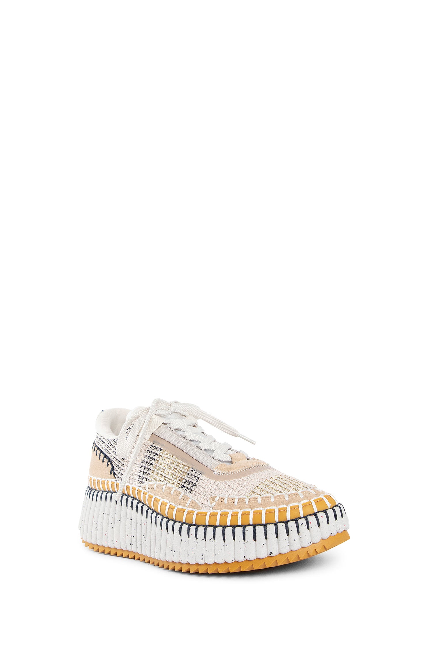 CHLOÉ WOMAN BEIGE SNEAKERS