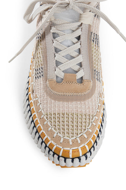 CHLOÉ WOMAN BEIGE SNEAKERS