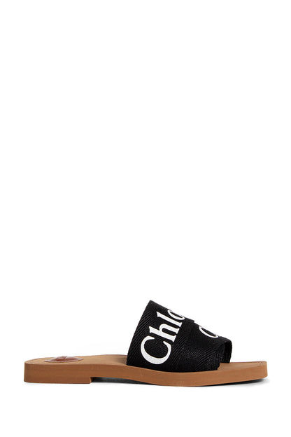 Antonioli CHLOÉ WOMAN BLACK SANDALS & SLIDES