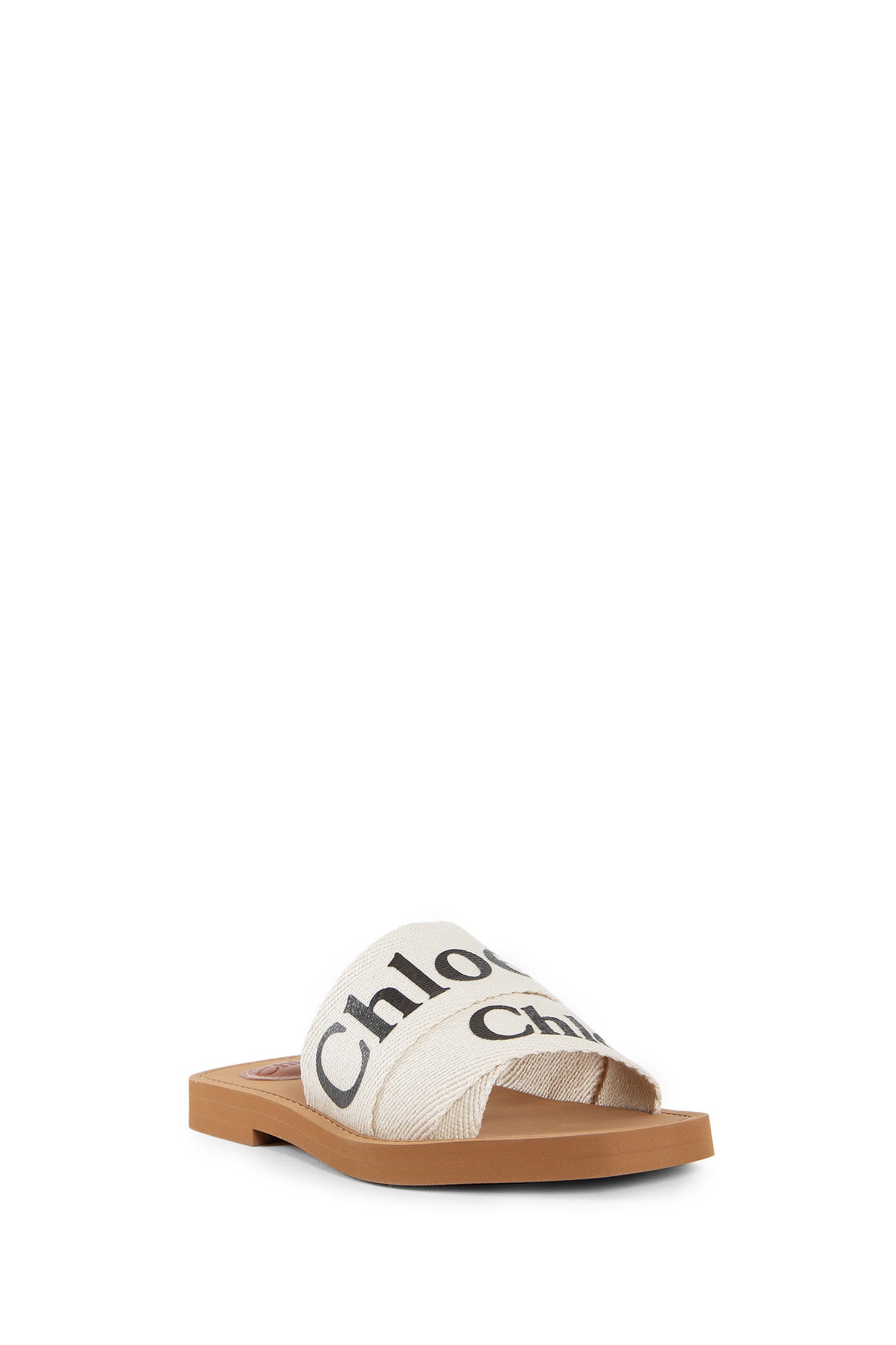 CHLOÉ WOMAN WHITE SANDALS & SLIDES