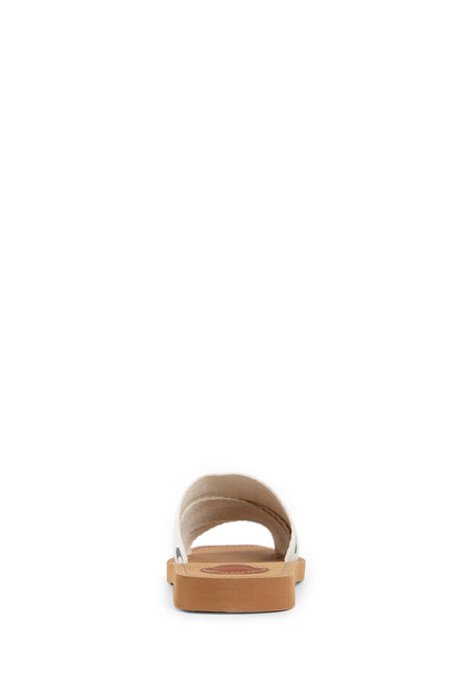 CHLOÉ WOMAN WHITE SANDALS & SLIDES