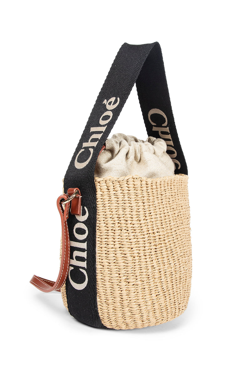 CHLOÉ WOMAN BEIGE SHOULDER BAGS
