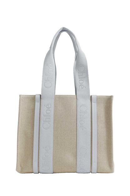 Woody Tote Bag in Linen