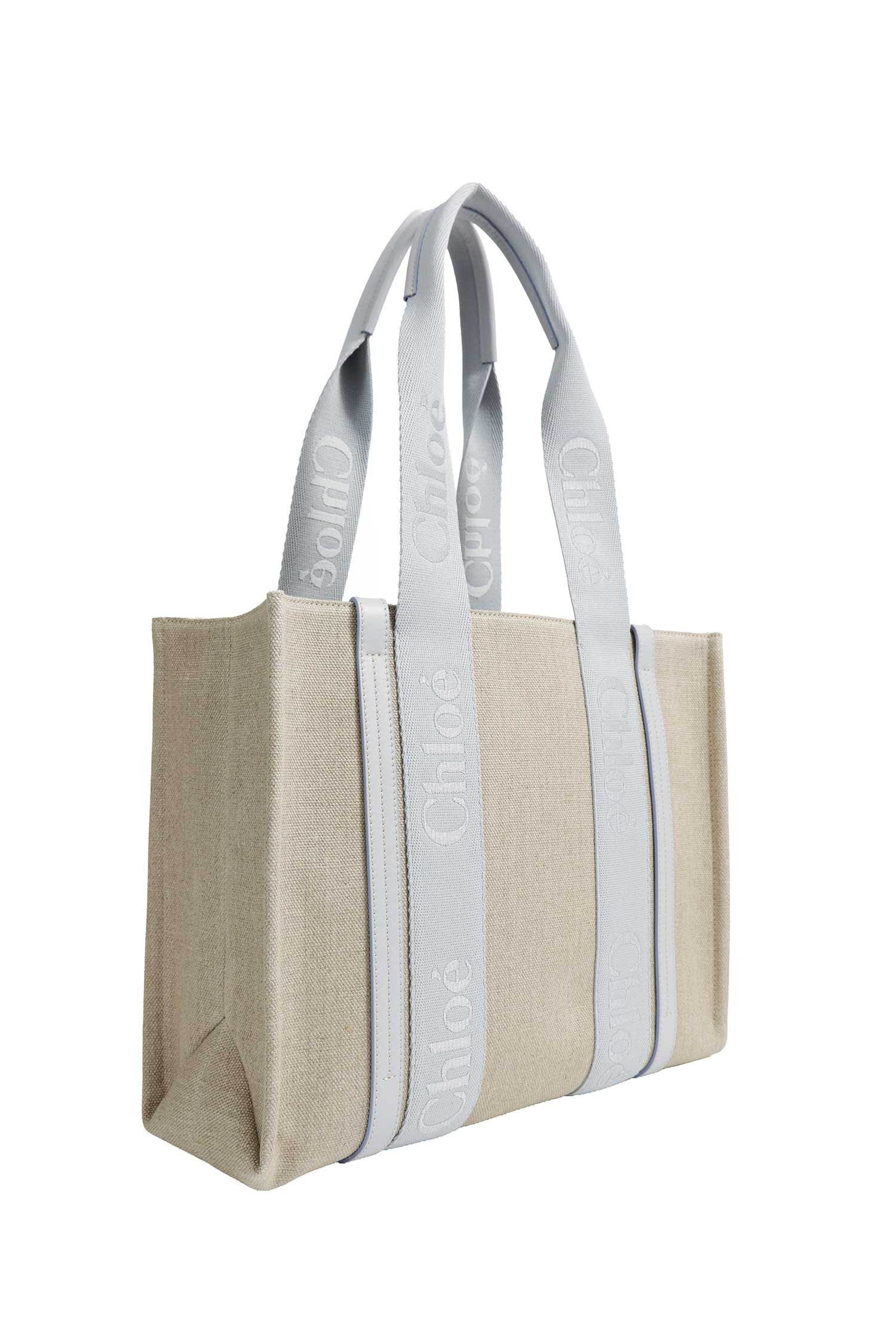 Woody Tote Bag in Linen