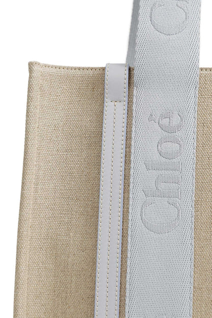 Woody Tote Bag in Linen