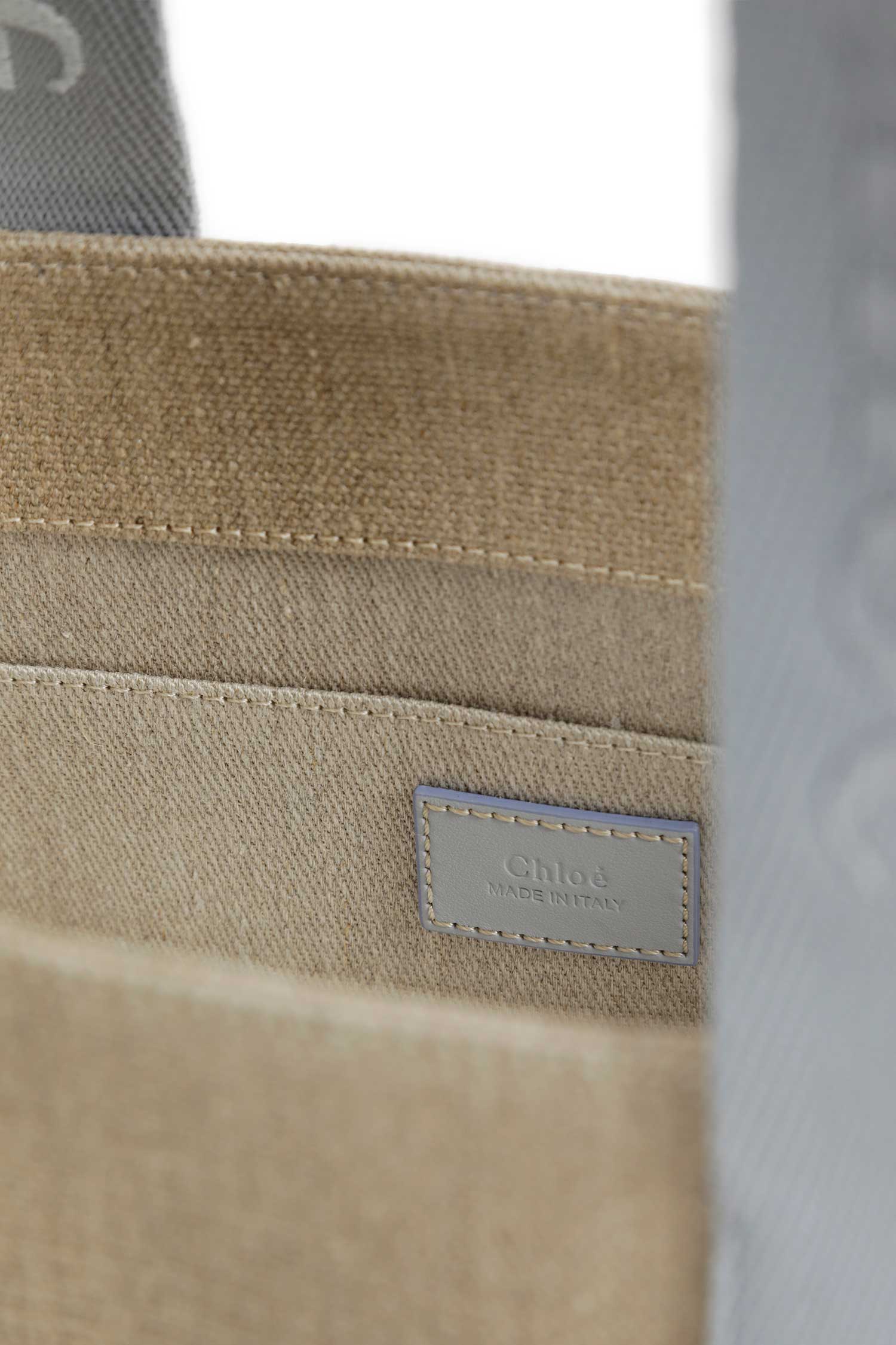 Woody Tote Bag in Linen