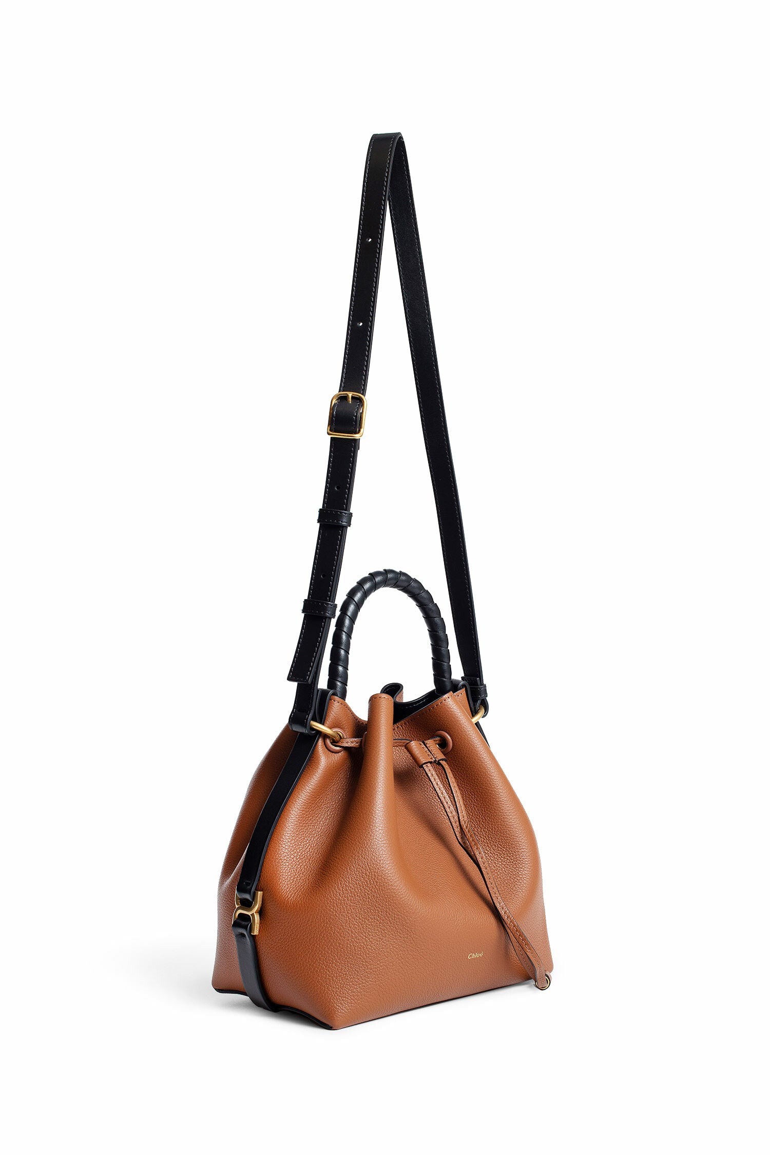 CHLOÉ WOMAN BROWN TOP HANDLE BAGS