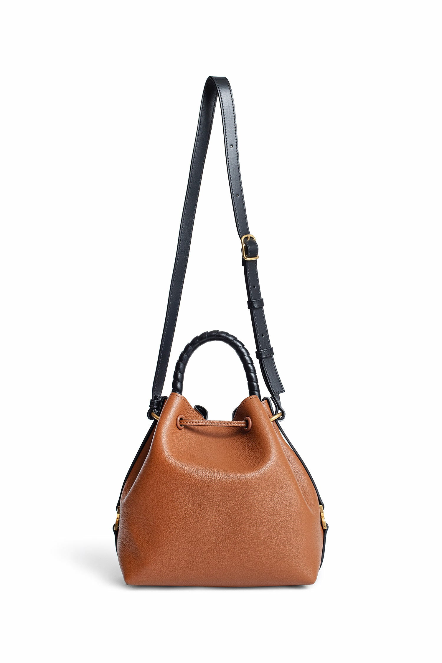 CHLOÉ WOMAN BROWN TOP HANDLE BAGS