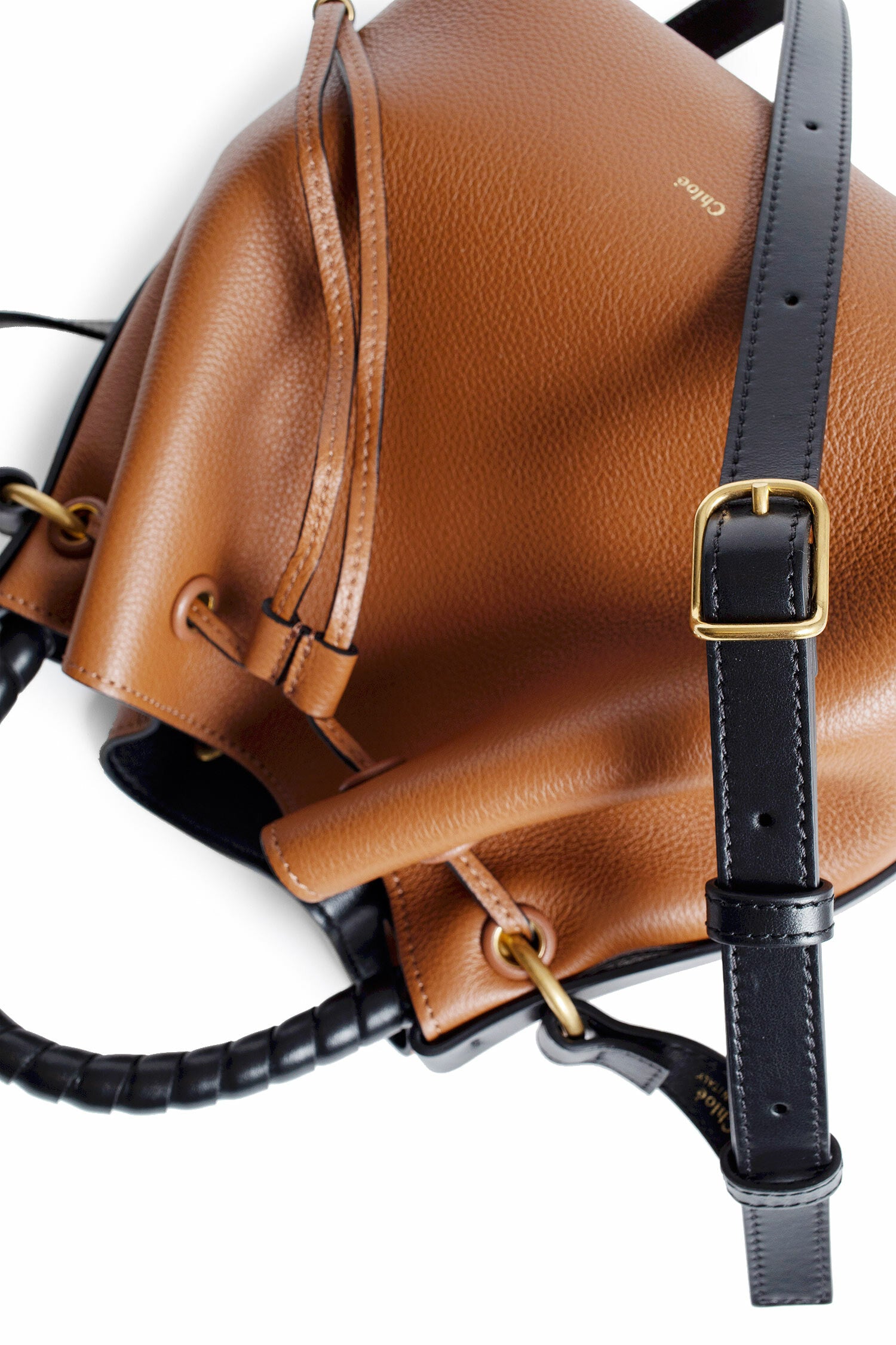 CHLOÉ WOMAN BROWN TOP HANDLE BAGS