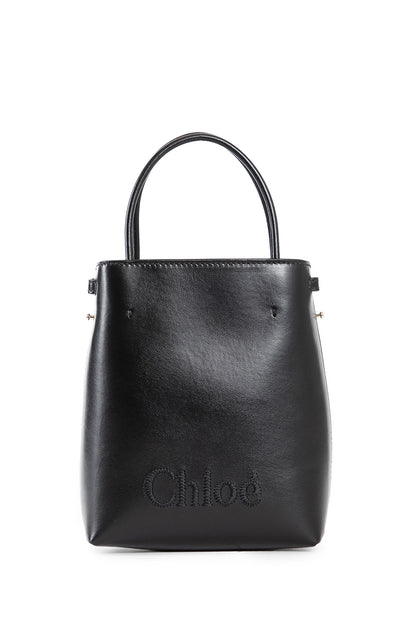 CHLOÉ WOMAN BLACK TOTE BAGS