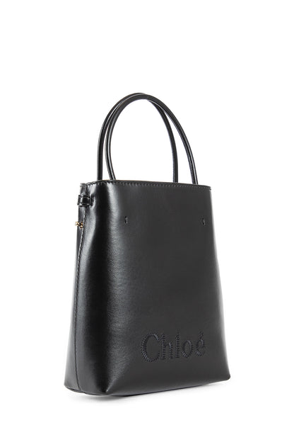 CHLOÉ WOMAN BLACK TOTE BAGS