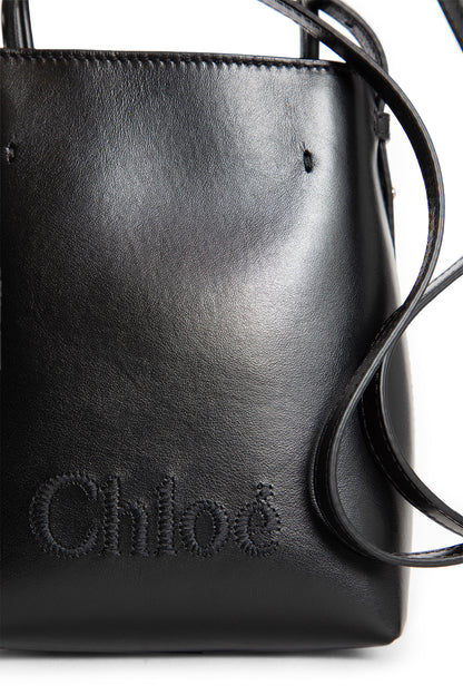 CHLOÉ WOMAN BLACK TOTE BAGS