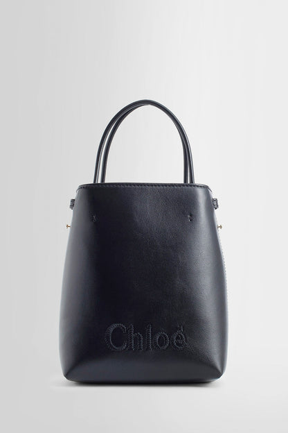 Antonioli CHLOÉ WOMAN BLACK TOTE BAGS