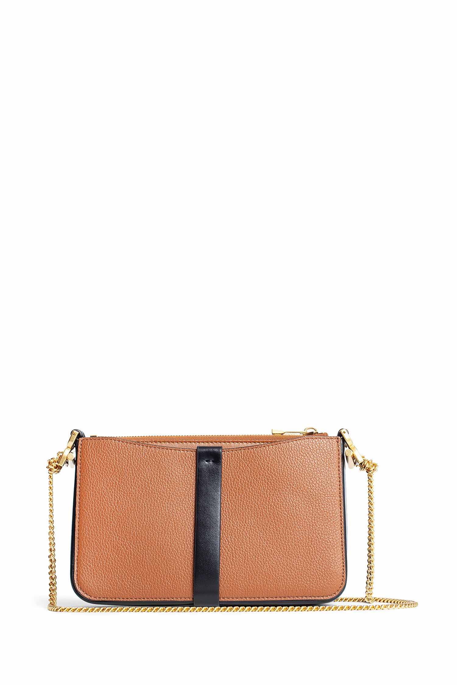 CHLOÉ WOMAN BROWN CROSSBODY BAGS