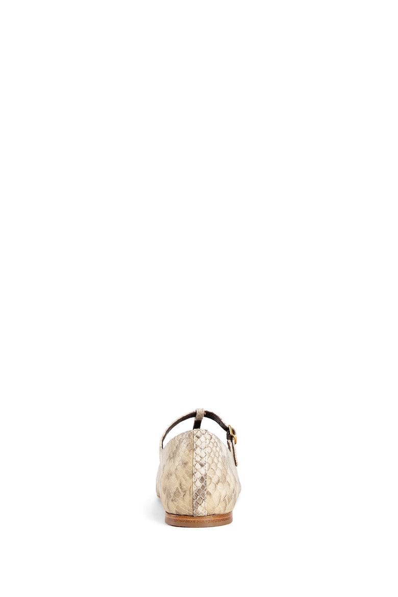 CHLOÉ WOMAN BEIGE FLATS