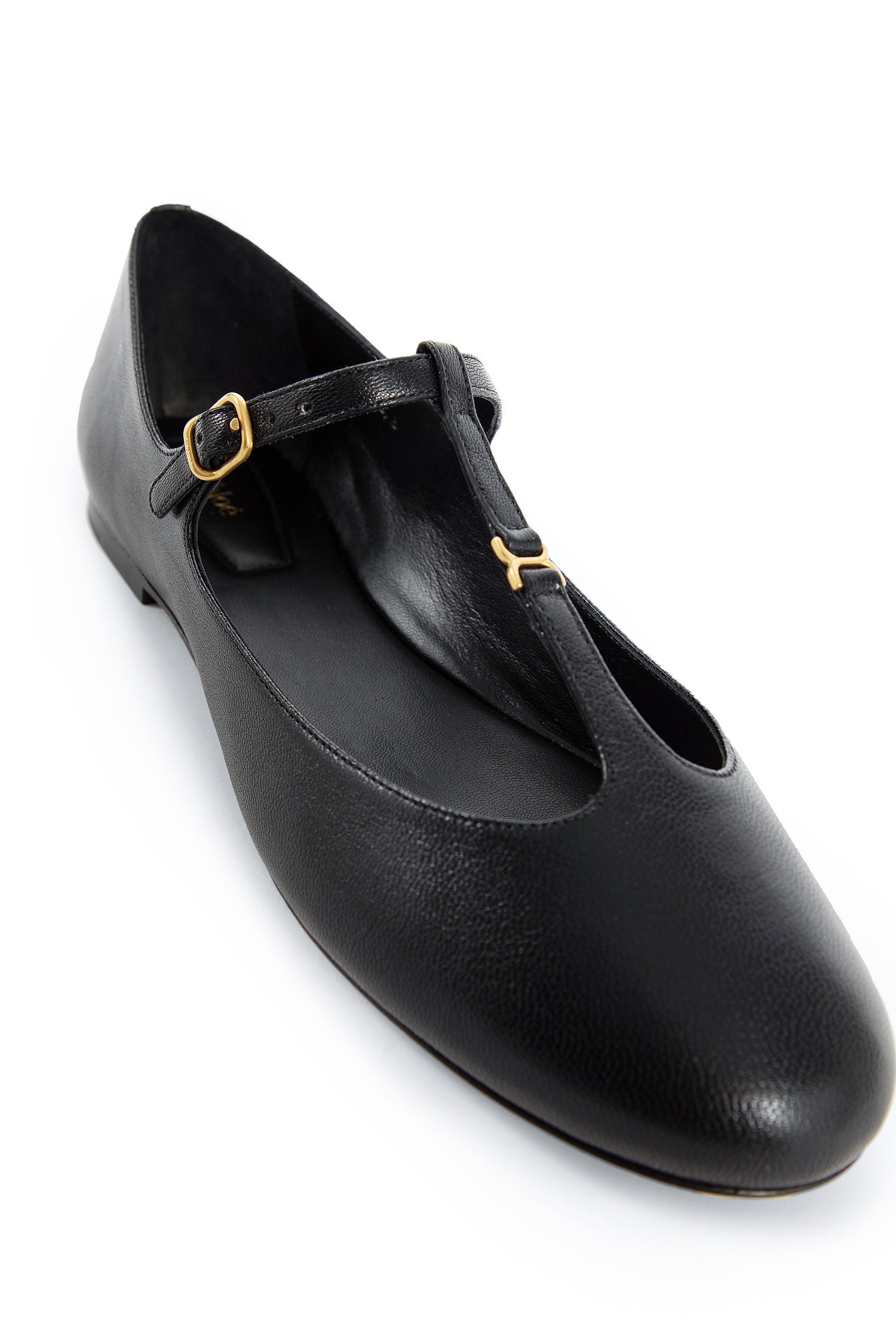 CHLOÉ WOMAN BLACK FLATS