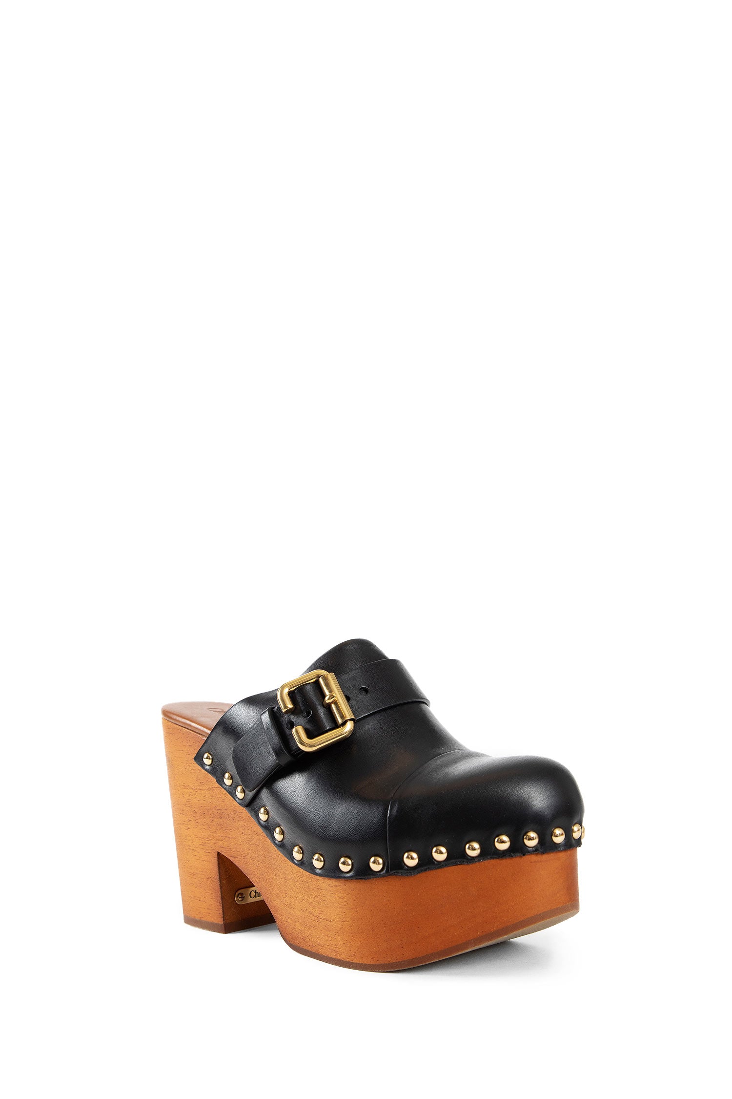 CHLOÉ WOMAN BLACK MULES