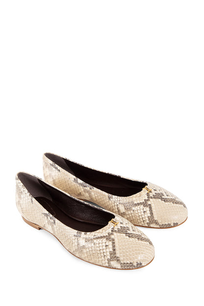 CHLOÉ WOMAN BEIGE FLATS