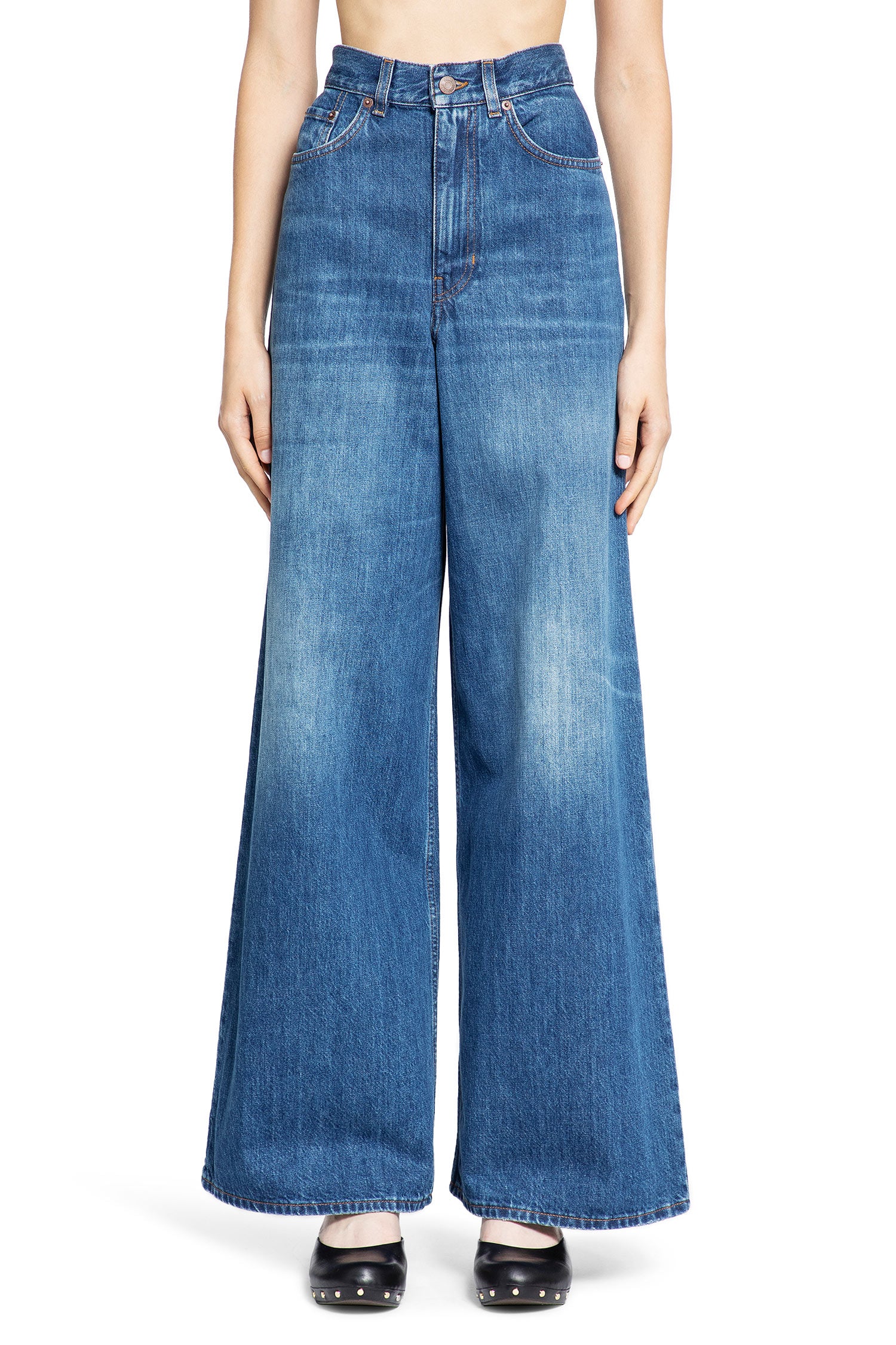 CHLOÉ WOMAN BLUE JEANS