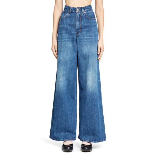 CHLOÉ WOMAN BLUE JEANS