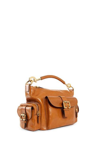 CHLOÉ WOMAN BROWN CROSSBODY BAGS