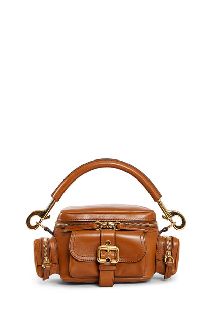 CHLOÉ WOMAN BROWN CROSSBODY BAGS