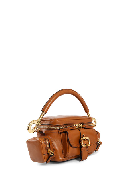 CHLOÉ WOMAN BROWN CROSSBODY BAGS