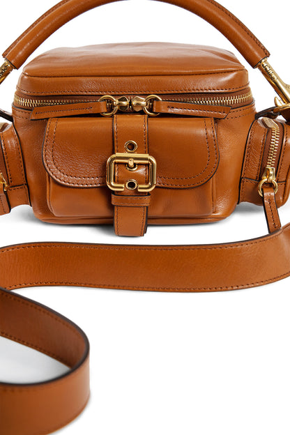 CHLOÉ WOMAN BROWN CROSSBODY BAGS