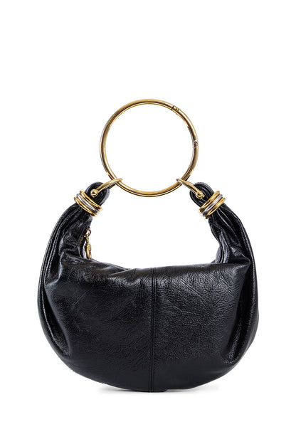 Antonioli CHLOÉ WOMAN BLACK TOP HANDLE BAGS