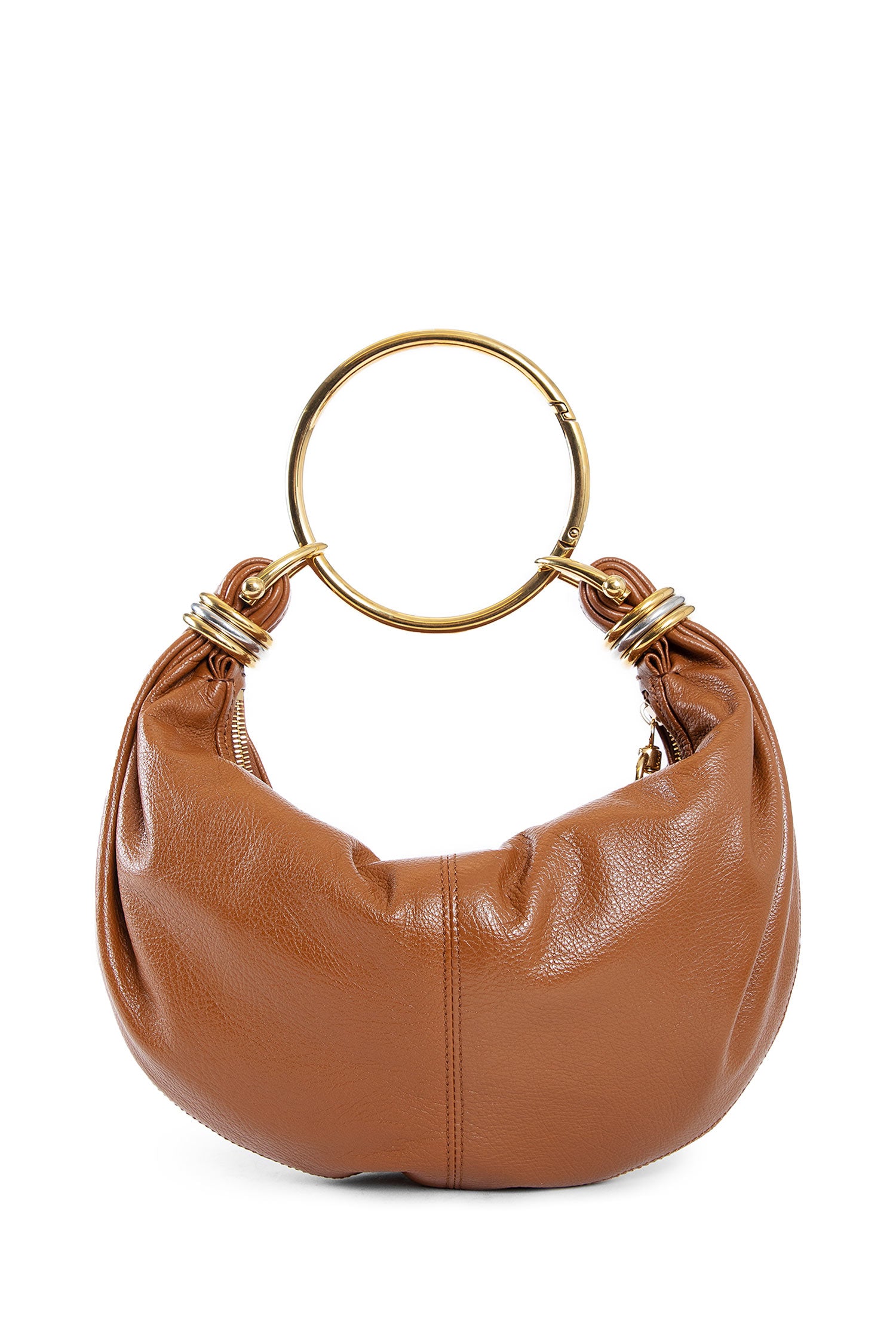 CHLOÉ WOMAN BROWN TOP HANDLE BAGS