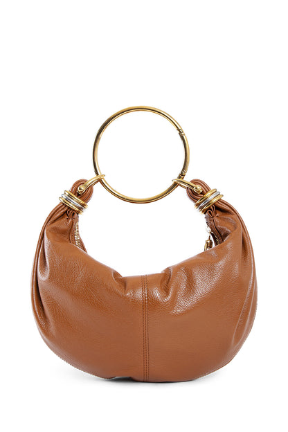 CHLOÉ WOMAN BROWN TOP HANDLE BAGS