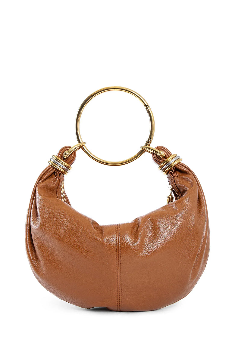 CHLOÉ WOMAN BROWN TOP HANDLE BAGS - Antonioli.eu
