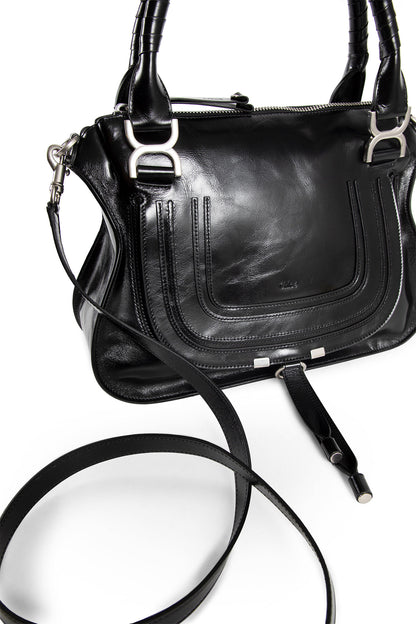 CHLOÉ WOMAN BLACK TOP HANDLE BAGS