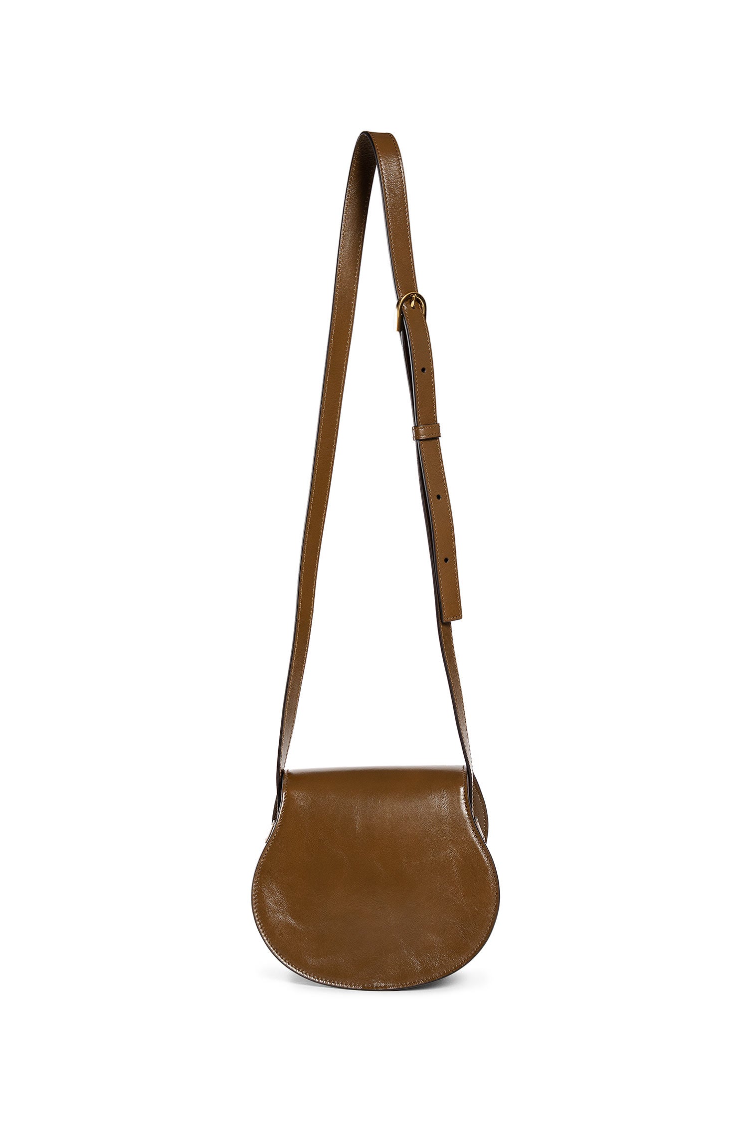 CHLOÉ WOMAN BROWN CROSSBODY BAGS