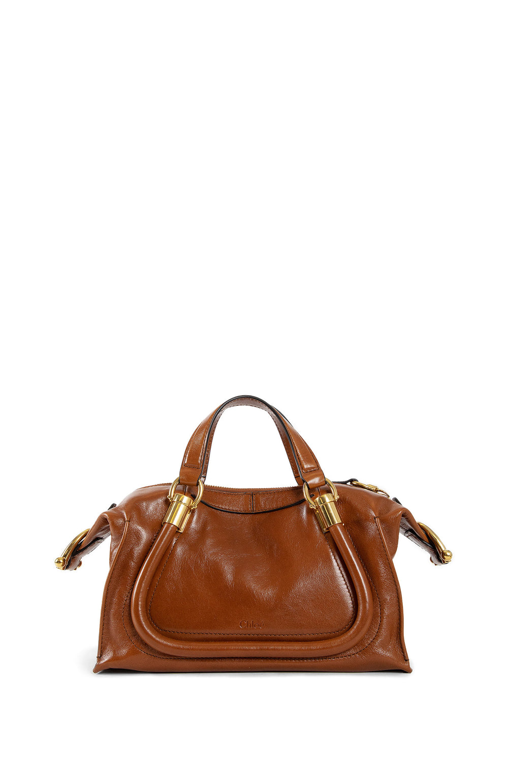 CHLOÉ WOMAN BROWN CROSSBODY BAGS