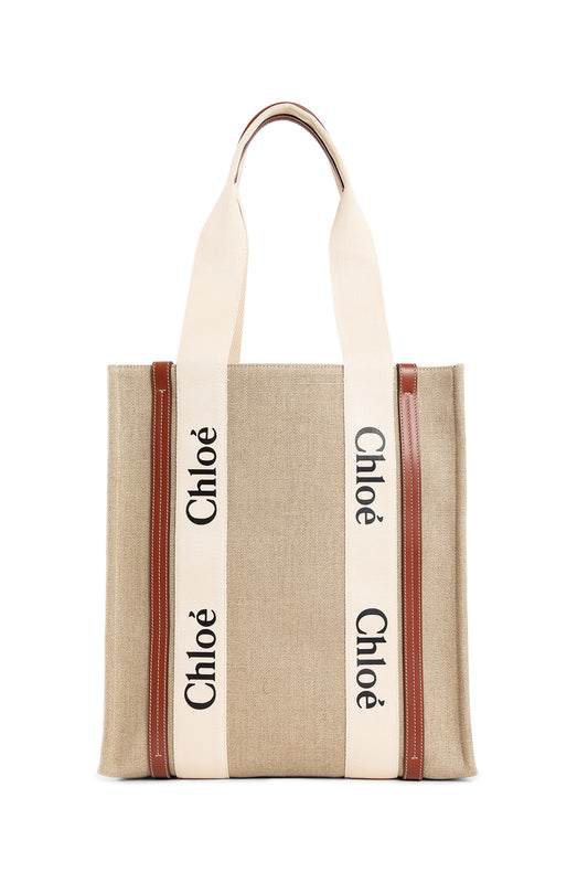 CHLOÉ WOMAN BROWN TOTE BAGS