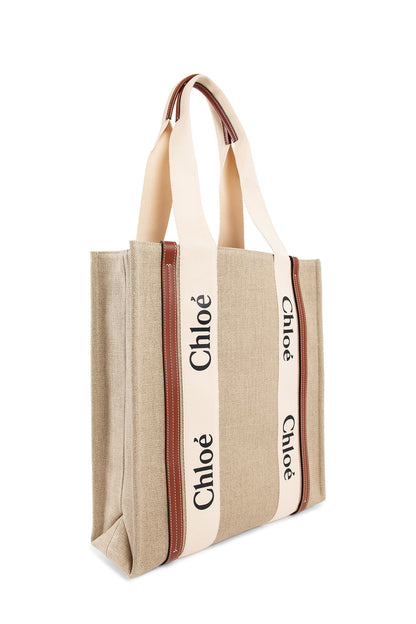 CHLOÉ WOMAN BROWN TOTE BAGS