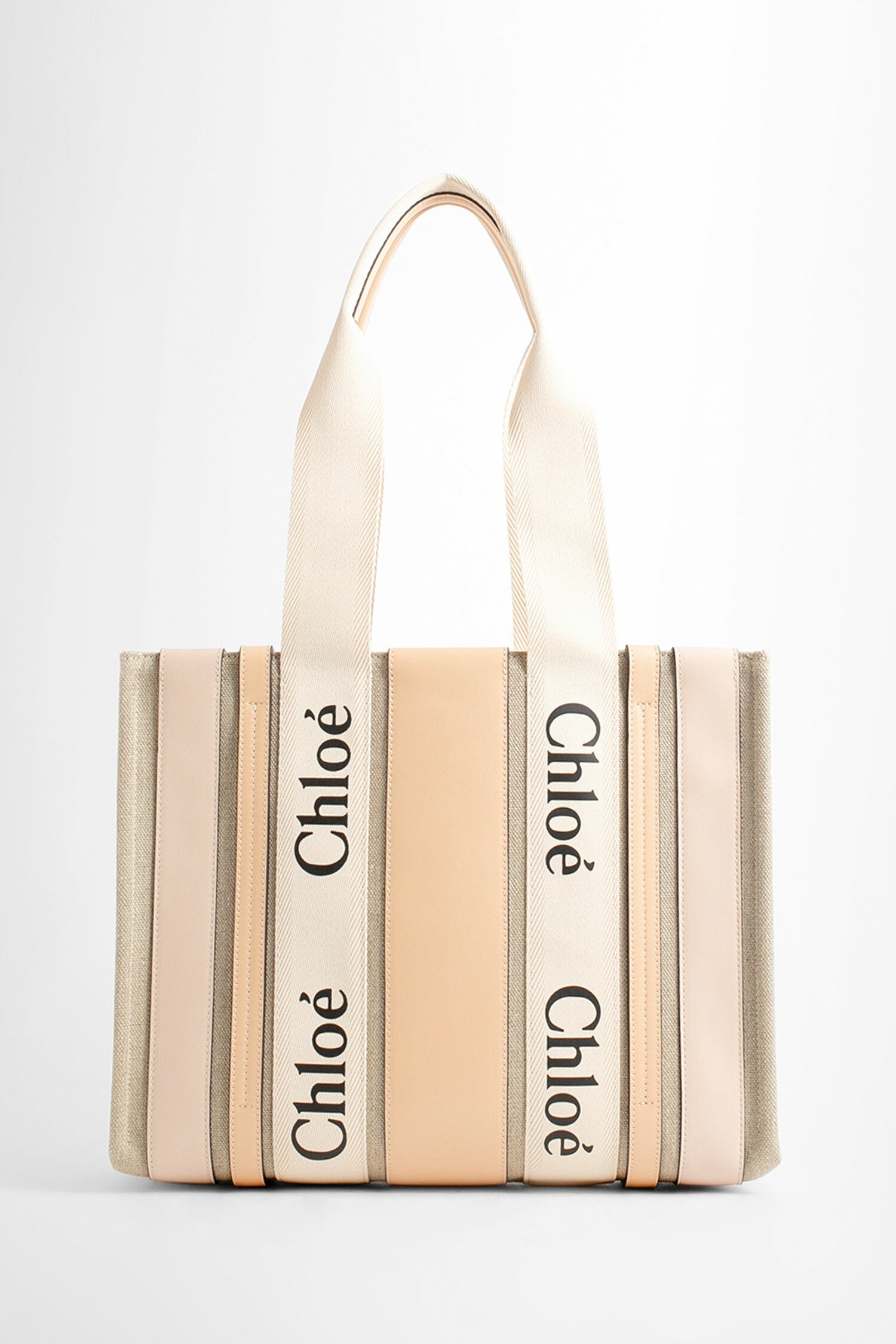 CHLOÉ WOMAN BEIGE TOTE BAGS