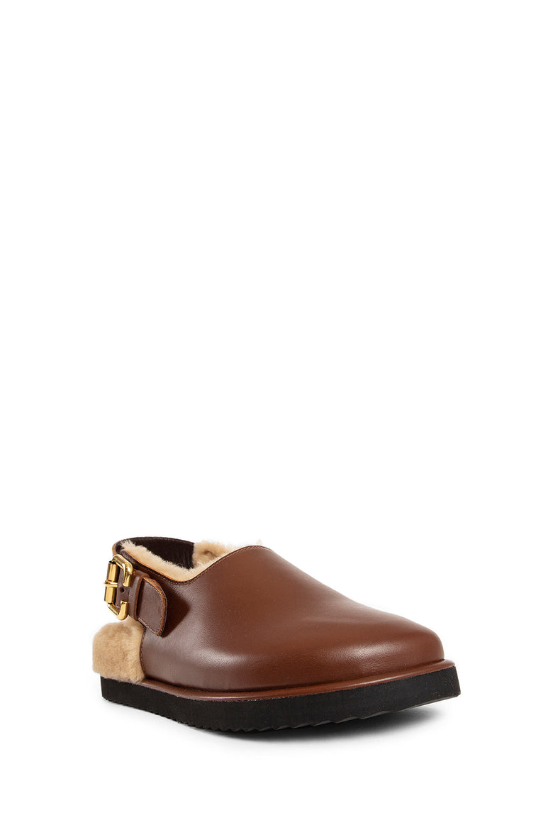 CHLOÉ WOMAN BROWN FLATS