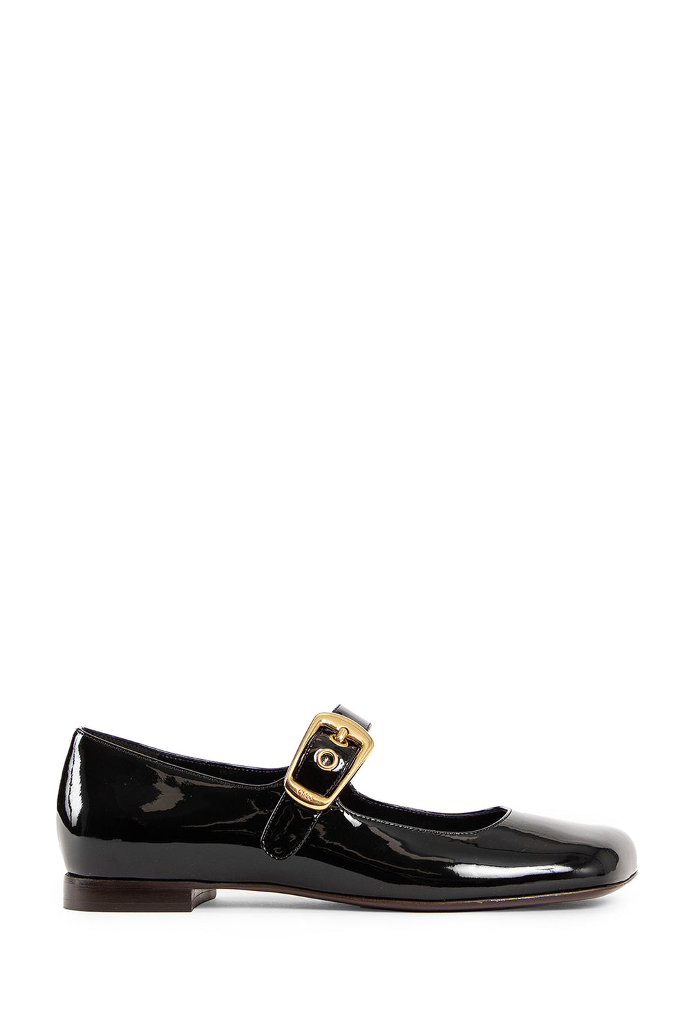 CHLOÉ WOMAN BLACK FLATS