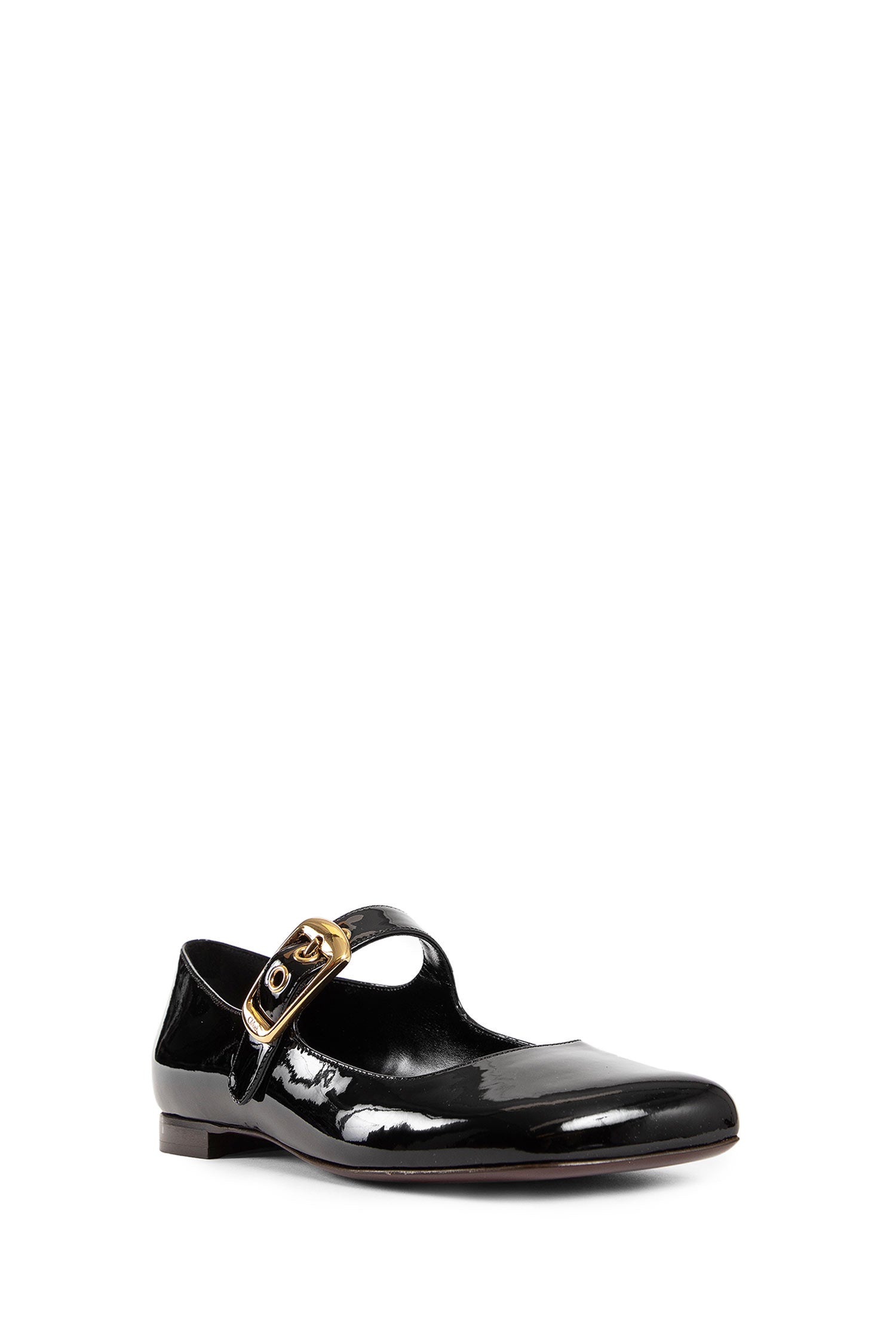 CHLOÉ WOMAN BLACK FLATS