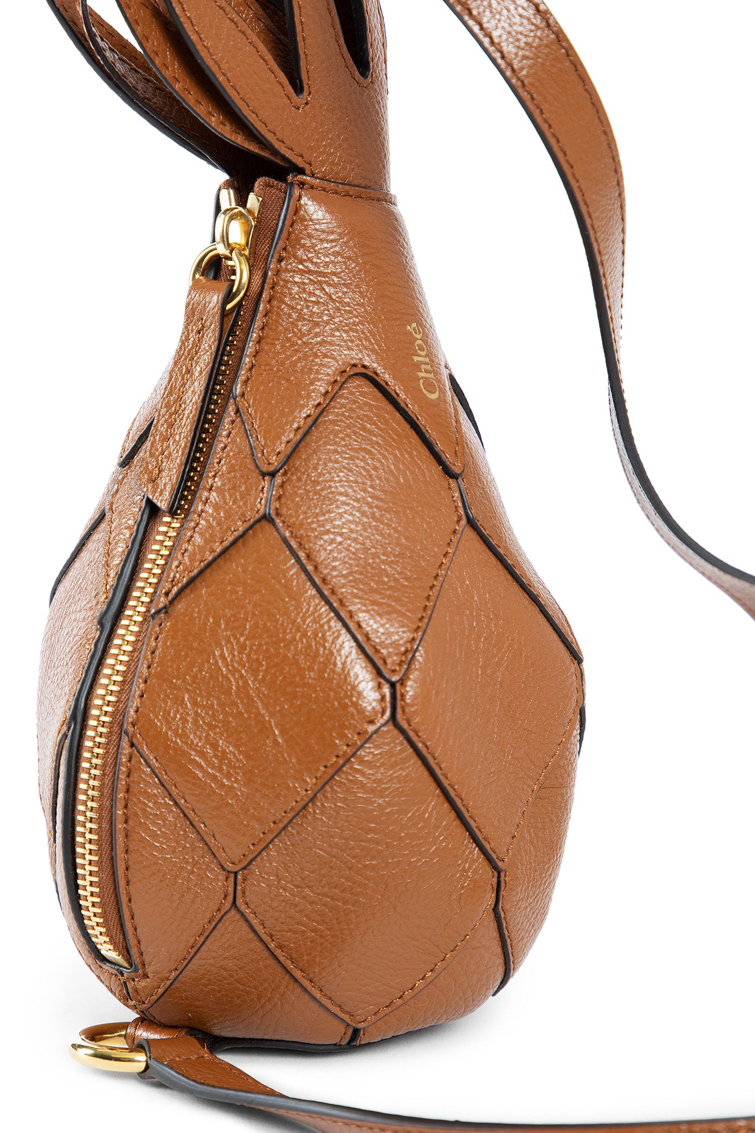 CHLOÉ WOMAN BROWN SHOULDER BAGS