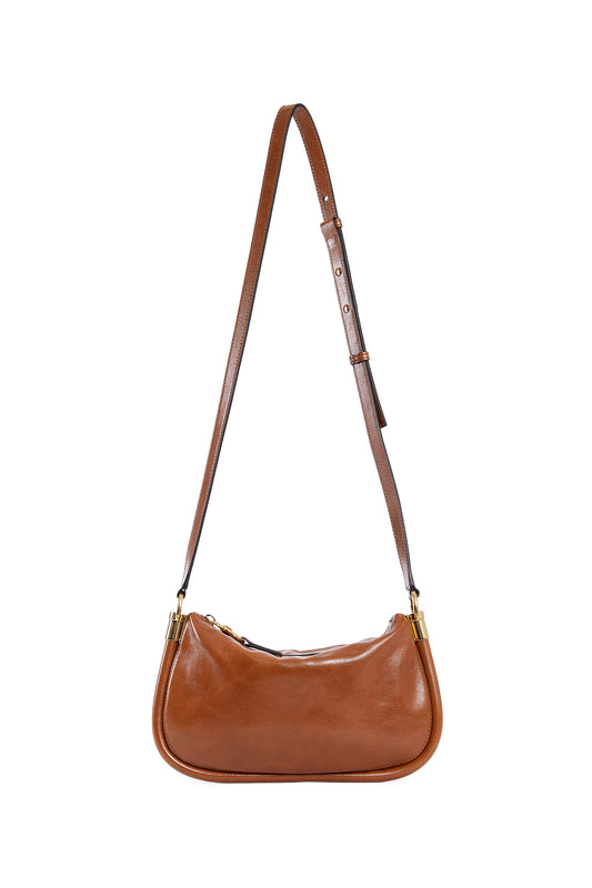 CHLOÉ WOMAN BROWN SHOULDER BAGS