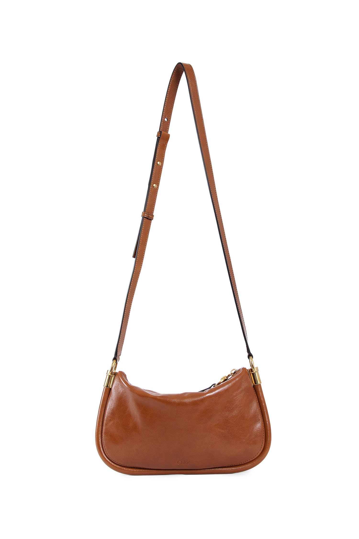 CHLOÉ WOMAN BROWN SHOULDER BAGS