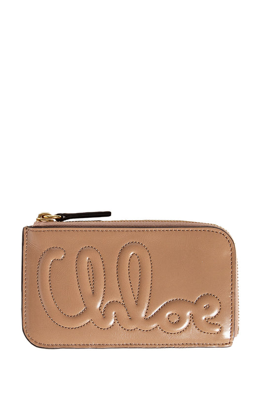 CHLOÉ WOMAN BROWN WALLETS & CARDHOLDERS