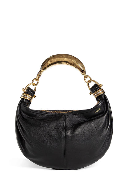 Antonioli CHLOÉ WOMAN BLACK SHOULDER BAGS